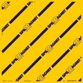 Brady Spill Magnet Drain Cover Vinyl, Black on Yellow, 24" x 24" 31111LS